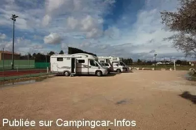 aire camping aire sarrians
