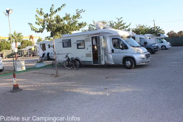 aire camping aire area autocaravanas cartagena camper park
