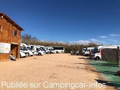 aire camping aire area camper barcelona beach