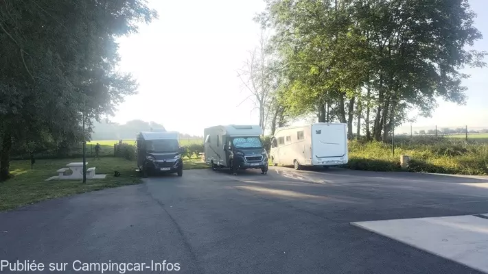 aire camping aire bergnicourt
