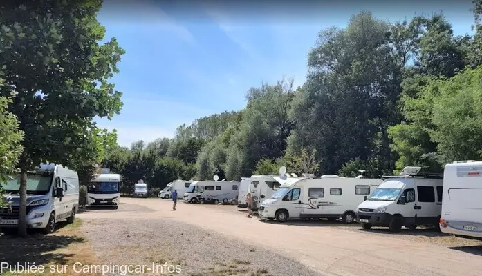aire camping aire brantome