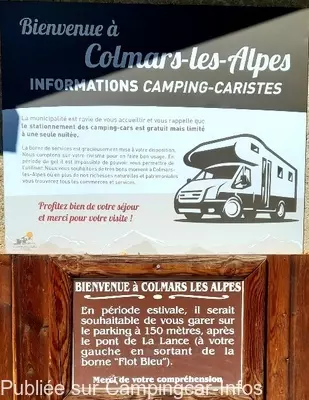 aire camping aire colmars
