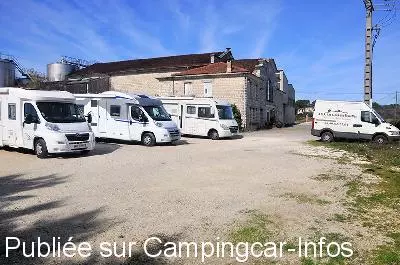 aire camping aire cruviers lascours