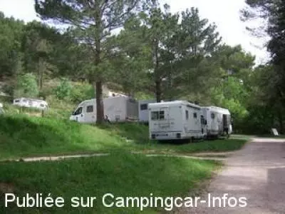 aire camping aire cuges les pins