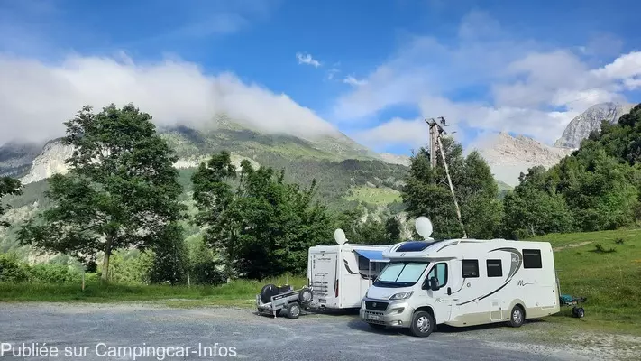 aire camping aire gavarnie