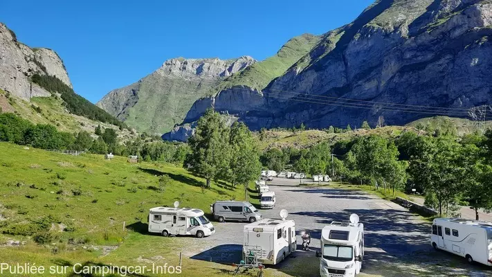 aire camping aire gavarnie
