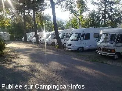 aire camping aire greoux les bains