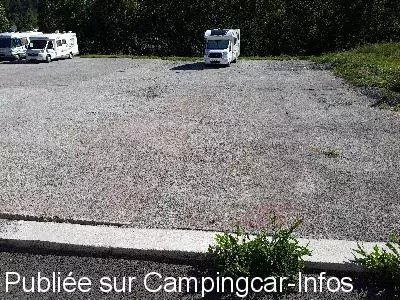 aire camping aire saint chaffrey