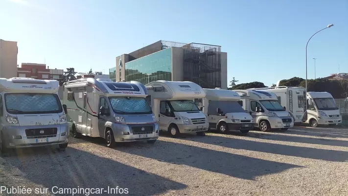aire camping aire sostar camper romae