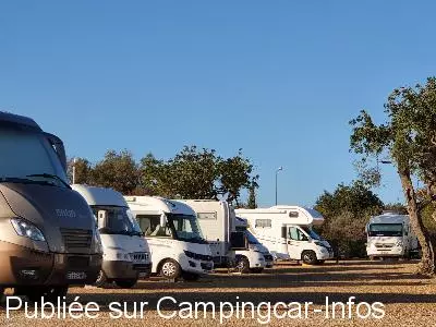 aire camping aire tavira
