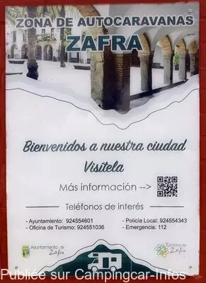 aire camping aire zafra